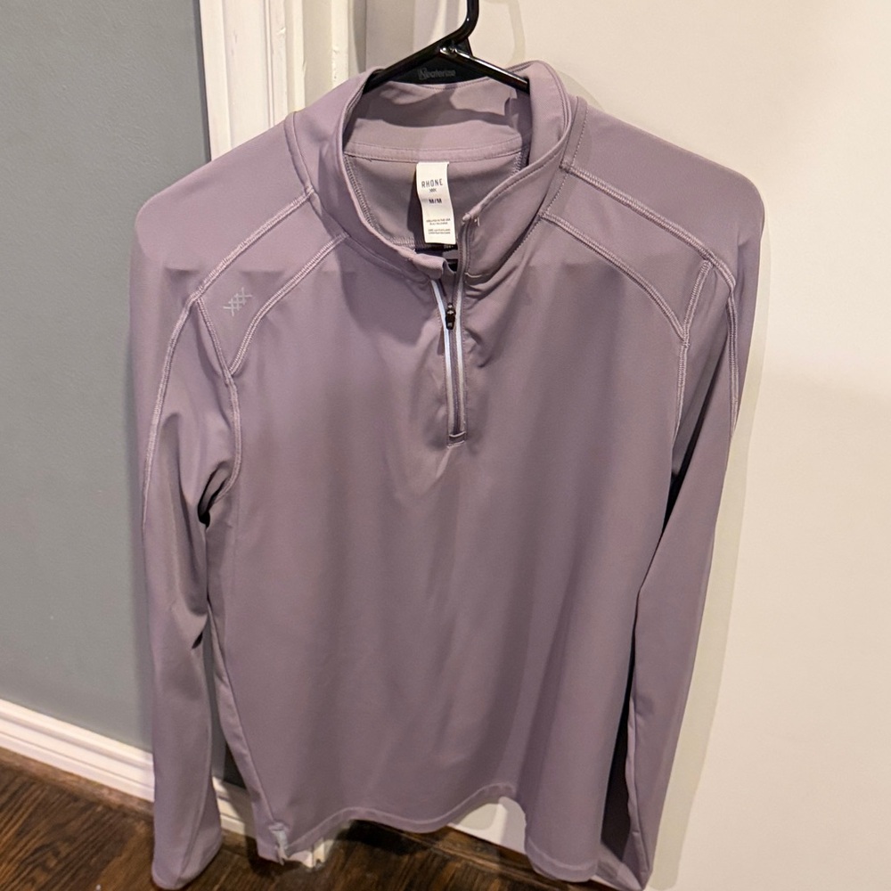 RHONE Light Purple Long Sleeve Top